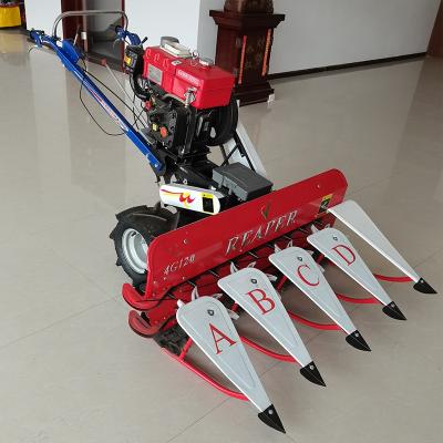 China Rice India Farmer Rice Reaper Sesame Harvester Reaper Binding Machine for sale