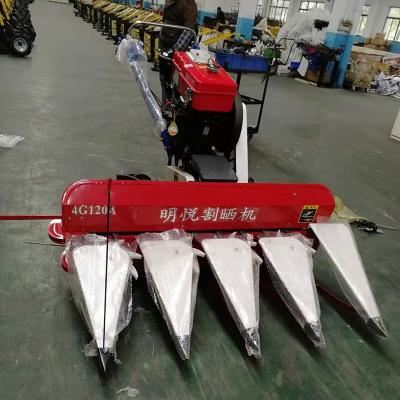 China Rice Reaper 4G-120 Factory Price Rice Harvester Alfalfa Wheat Reaper for sale