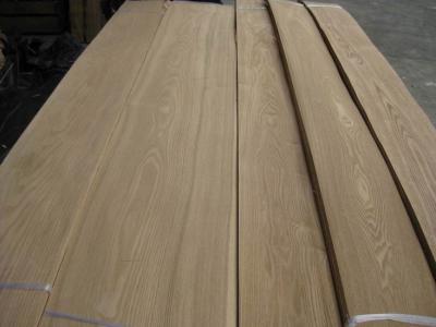 China Natural Brown Ash Wood Veneer Sheet Flower/Straight Cut for sale