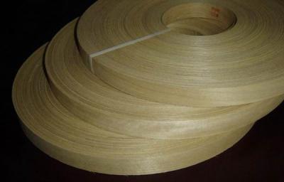 China Golden Teak Wood Veneer Edge Banding Tape/Rolls for sale