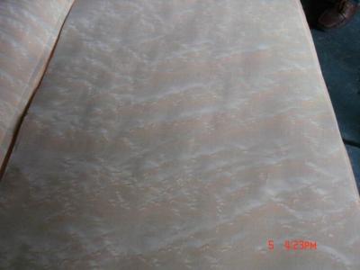 China Interior Decoration Figured Wood Veneer Grade A B , 100mm Width for sale