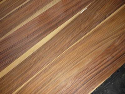 China 1200mm - 3800mm Length Sliced Veneer Two Tone , Santos Rosewood Veneer for sale