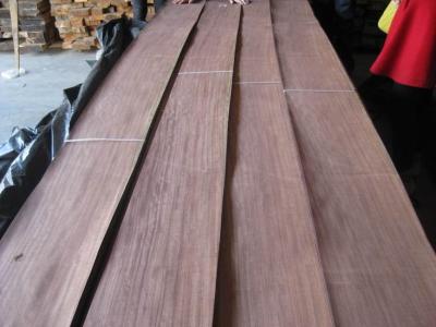 China Grade A Bubinga Sliced Veneer 0.5mm Thick For Door Floor Surface for sale