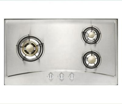 China Household Kitchen Appliances Built in 3 Burner Stainless Steel Cooktop Gas Stove, BH-S303L for sale