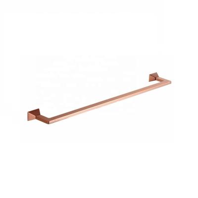 China Eco - Friendly Bathroom Accessory Rose Gold Bathroom Towel Rack for sale