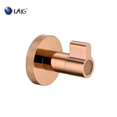 China Modern Bathroom Accessory Copper Single Robe Hooks for sale