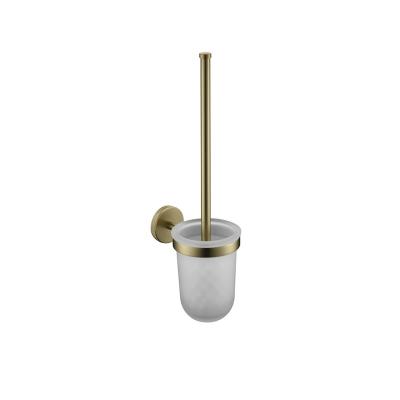 China OLANG Modern Brass Wall Mounted Toilet Brush With Holder for sale