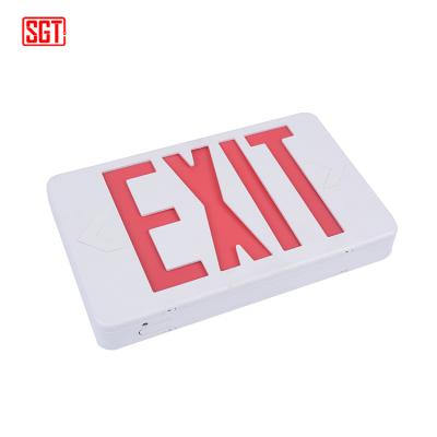 China American Standard Fire Emergency Safety U L Listed Emergency Exit Sign for sale