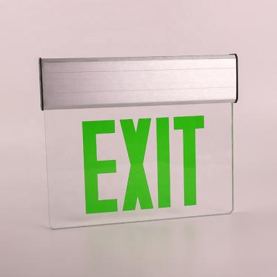 China American standard household emergency lighting emergency power supply led exit sign light with battery for sale