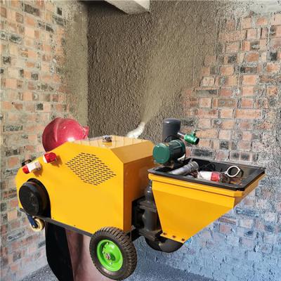 China Building Construction Wall Plastering Machine Wholesale Mini Plaster Render Auto Mortar High Quality Spray Machine for sale