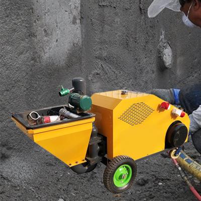 China Building Construction Waterproofing Portable Mini Putty Cement Mortar Plastering Spray Machine for sale