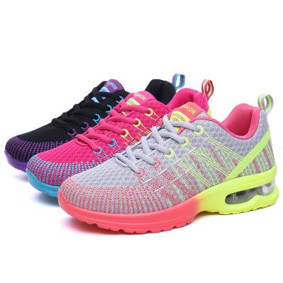 China 2019 Trend Fashion Night Run New Lightweight Knitted Sneakers Casual Thoughtful Girls Sport Shoes for sale