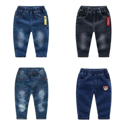 China Autumn Girls Denim Pants Children QUICK DRY Spring Summer Anti Mosquito Pants Casual Thin QUICK DRY Drawstring Jeans Kids Boys Pants for sale