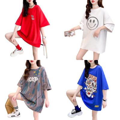 China Wholesale Summer Women's Anti-Wrinkle Anti-Wrinkle T-shirt Fashion Loose Casual Shorts for sale