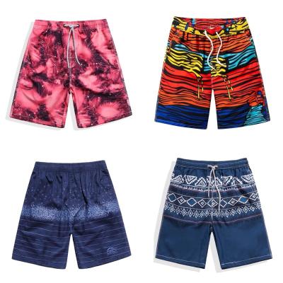 China Wholesale Hot Sale QUICK DRY QUICK DRY Beach Floral Men Loose Shorts Customize Logo Swimwear Summer Quick Dry Mens Beach Casual Short Pants for sale