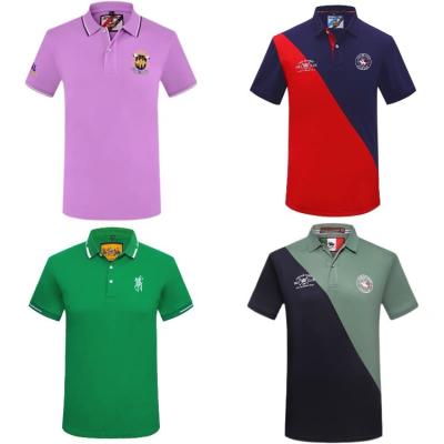 China 2022 Wholesale Polo Shirt Hot Fashion Sports Wear T-shirt Cheap Design Price Full Sleeve Sublimation Men's Short Sleeve Custom New for sale