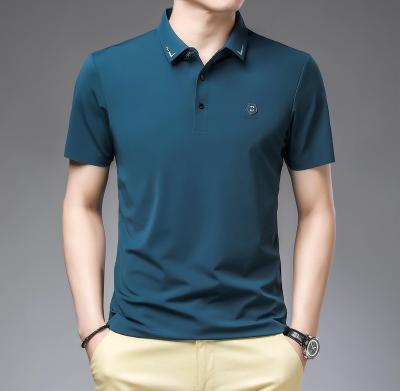 China Summer Polo Shirt Mens Short Sleeve Business Men's Business Short Sleeve Collar Tpolo Shirt for sale