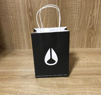 China Luxury Kraft Paper Shopping Bags 250gsm Matt Lamination for sale