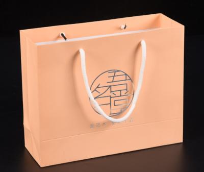 China Silver Foil CMYK Colors Printed Coated Kraft Paper Packaging Bags 250gsm for sale