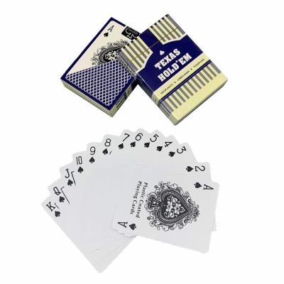 China 63x88mm Jumbo Plastic Playing Cards Free Sample 0.32mm Thickness for sale