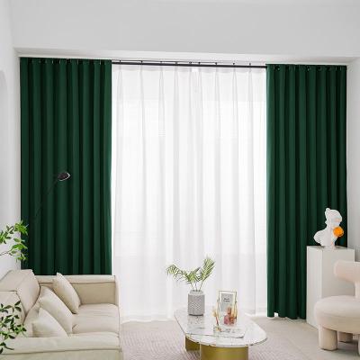 China Lospring Factory Blackout Velvet Luxury Drapes Blackout Herringbone Curtains For Living Room Dropshipping for sale