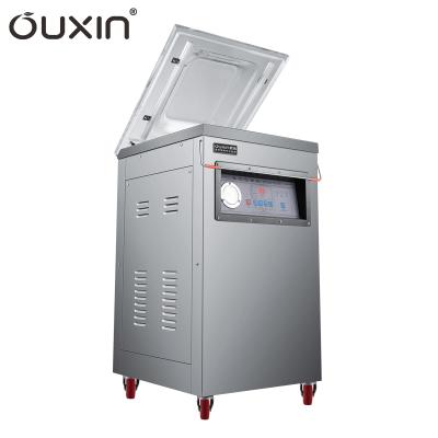 China OUXIN OX-600 Desktop Semi-automatic Food Vacuum Sealer Packing Machine for sale