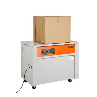 China Ouxin OXKZJ503 food strapping machine high quality semi-automatic box box maker machine factory electric carton strapping machine for sale