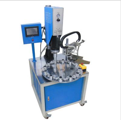 China Automatic 4 Position ABS Plastic PVC Welding Cutting Sealing Machine Customized Ultrasonic Plastic Welder Equipment Plastic Turntable Welders for sale