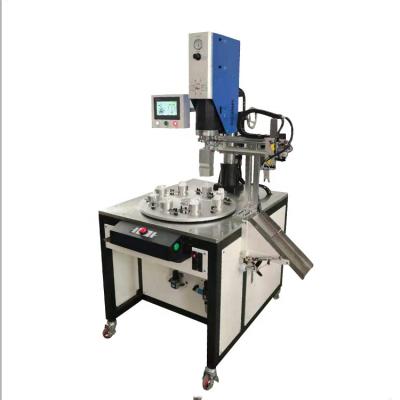 China Automatic 6 Station PVC Turntable ABS Plastic Power 15K 4200W Large Welding Nonwoven Ultrasonic Plastic Welder PVC ABS Toy Machine for sale