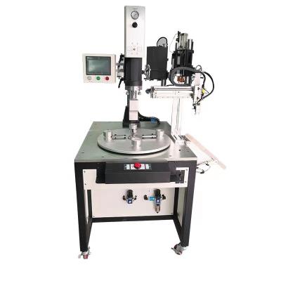 China PVC Plastic ABS Turntable 1-12 Station Automatic Welding Sealing Cutting Machine PVC Plastic Turntable Ultrasonic Welding Machine for sale