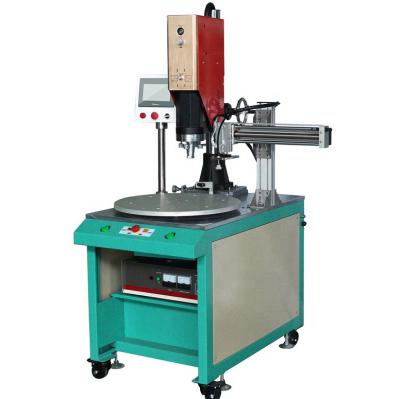 China ABS Plastic Automatic Turntable PVC Ultrasonic Welding Cutting Sealing PVC PP Bags Nonwoven Fabric Ultrasonic Plastic Welders Machine for sale