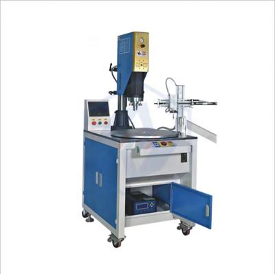 China Rotary Ultrasonic Plastic Welding Machine Auto Sealing ABS pp pvc Cutting Cutting Digital Frequency Turntable Ultrasonic Welding Plastic PVC ABS Plastic Welding Machine for sale