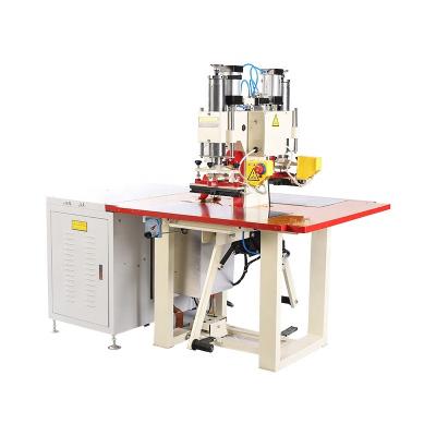 China ABS PVC PP Automatic Double Head Pedal Plastic Cutting Foot Hydraulic Type High Frequency Welding Sealing Machine for sale