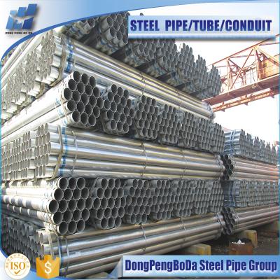 China Structure Pipe BS 1387 Class B Galvanized Steel Pipe Ms Pipe C Class Thickness for sale