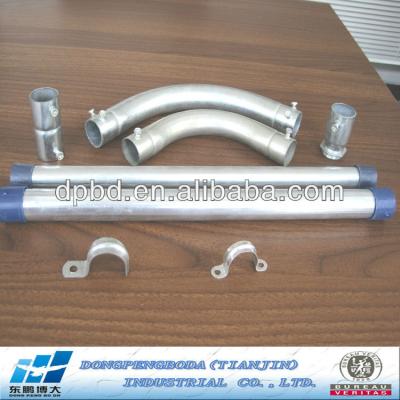 China Structure Pipe Top 3 Emterprise Galvanized Electrical Conduit EMT for sale