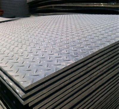 China Ship Plate Tear Drop Checkered MS Carbon Steel A36 Q235 3mm Steel Plate Price for sale