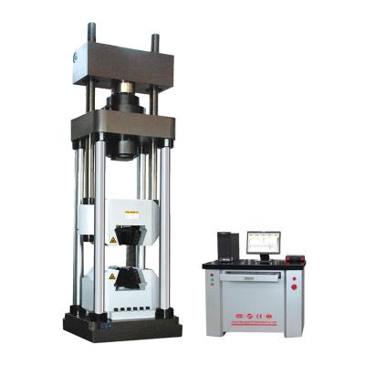 China Bending Tensile Compression Shear Test Factory Microcomputer Controlled Electrohydraulic Servo Material Tensile Testing Equipment for sale