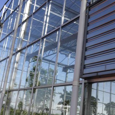 China Glass Agricultural Intelligent Sunlight With Multi-span Customizable Efficient Quality Commercial Glass Greenhouse for sale