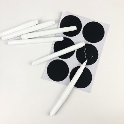 China Mark Chalkboard Paint Water Erasable Plstic Chalk Board White Liquid Marker Liquid Glass Paint Marker for sale