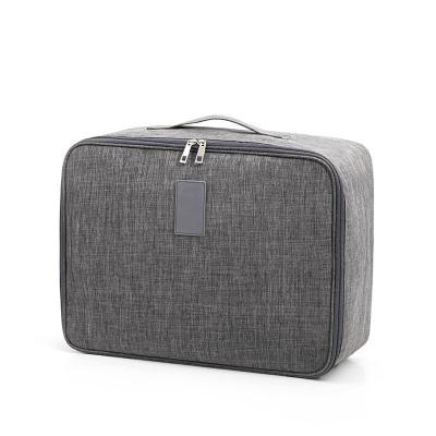 China Custom Printed Oxford Portable Luggage Tote Cationic Travel Storage Bag Eco - Friendly for sale