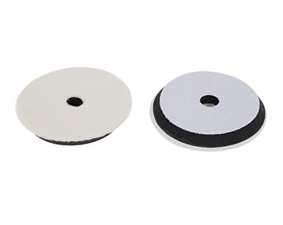 China Eco - Friendly Concave Type Wool Polishing Wheel Knitting Polishing Pads for sale