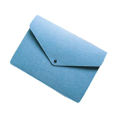 China Eco - Friendly Wholesale Custom Printed A4 Office Supply Folder Felt Document Bag Sleeve for sale