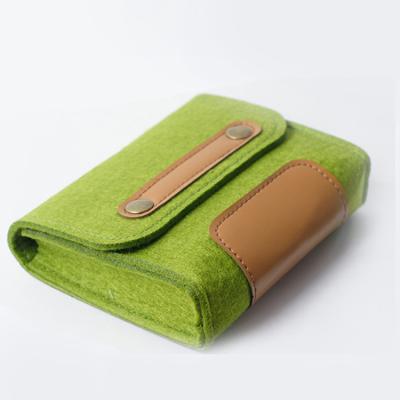 China New Eco-friendly Felt Coin Cell Phone Bag Shockproof And Shatterproof Felt Purse for sale