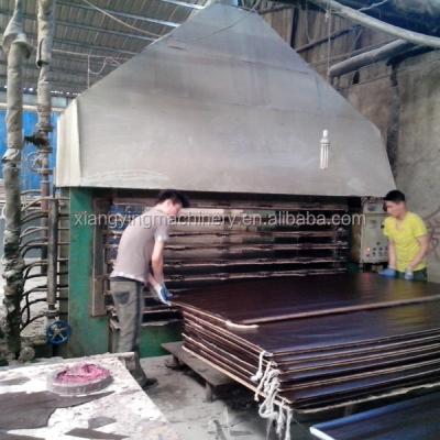 China Film Faced Construction Plywood Hot Press Plywood Hot Press YM-0407 for sale