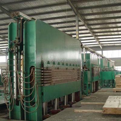 China MDF Door Peels Hot Press Machine 1370*2700*52mm for sale