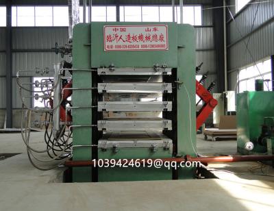 China Building Material Shops 5 Layers Door Machine / Wooden Molded Door Skin Hot Press for sale