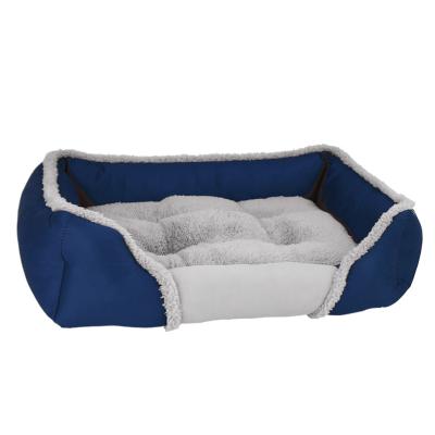 China Breathable Cat Beds Furniture Pet Help Keep Warm In Autumn And Winter Calming Pet Breathable Bed Dog Sofa for sale