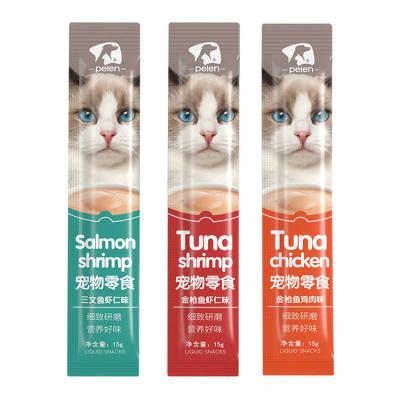 China Cat Treats Snacks Good Quality Viable Factory Direct Sales Cat Wet Snacks Food for sale