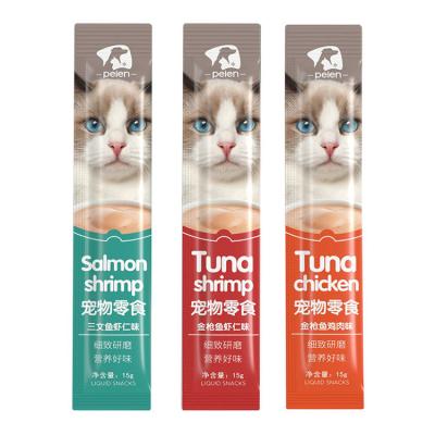 China Chinese Cat Smacks High Quality Cat Viable Liquid Snacks OEM Supplier Cat Snacks for sale