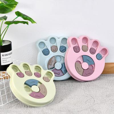 China New Viable Adjustable Food Toys Pet Driver Dog Bowl Puzzle Fun Pet Bowl Promote Appetite Dog Bowl for sale